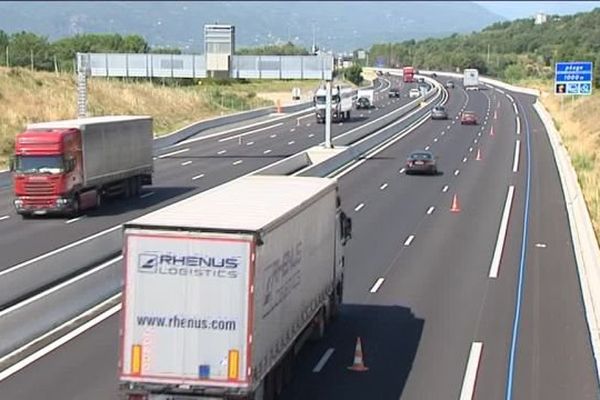 Avec plus de 30 000 véhicules par jour en moyenne, la portion d'autoroute "La Catalane" est la deuxième plus fréquentée de France. Elle vient enfin de passer à 2 fois trois voies.
