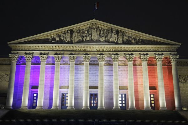 L'Assemblée nationale à Paris, le 19 décembre 2023.