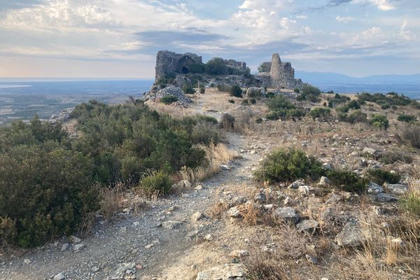 La forteresse de Salvaterre à Opoul est en cours de rénovation depuis 18 ans.