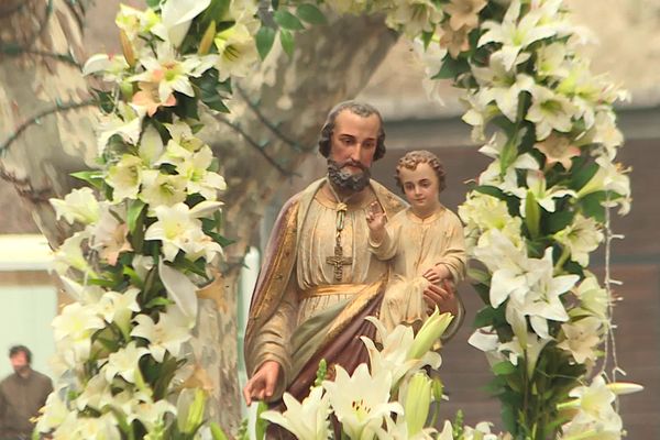 La Saint-Joseph est célébrée comme chaque année à Bastia, le 19 mars.