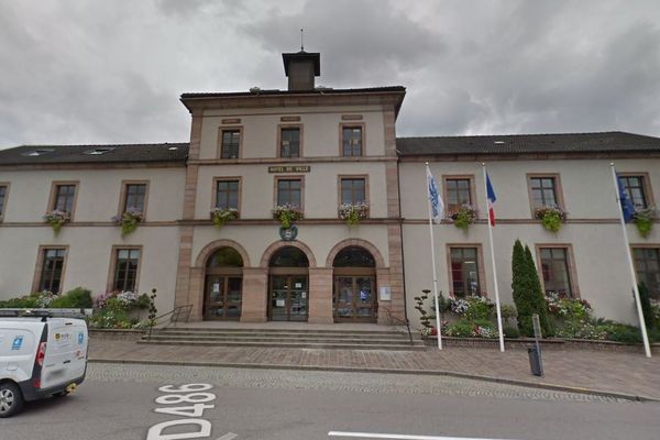 La mairie de Gérardmer (Vosges)