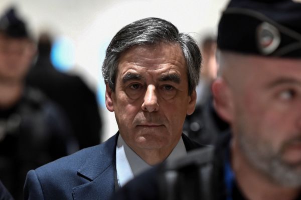 François Fillon, au tribunal de Paris, le 27 février 2020