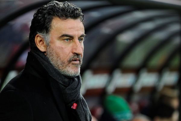 Christophe Galtier, entraîneur AS Saint-Etienne- 