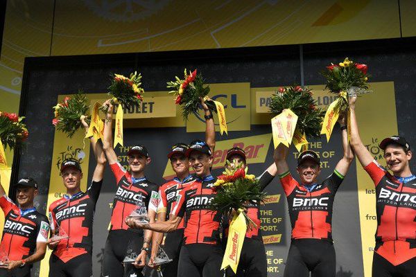 La formation BMC s'offre cette 3ème étape du Tour