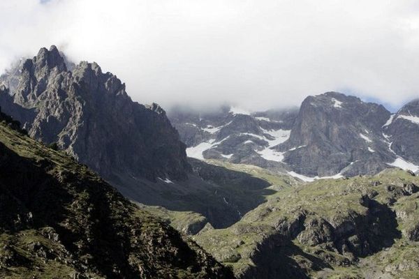 Le massif des Ecrins.