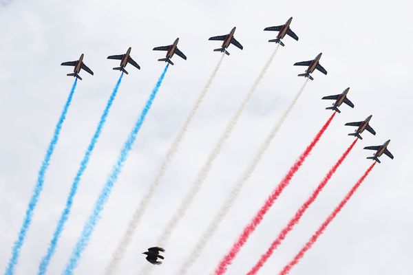 La Patrouille de France survolera Cherbourg le 29 juillet