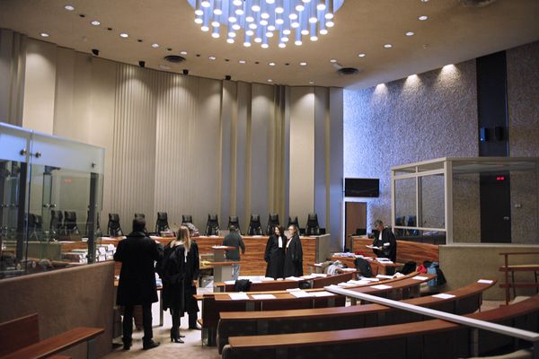 Une salle d'audience du palais de justice de Créteil, en octobre 2010. (archives)