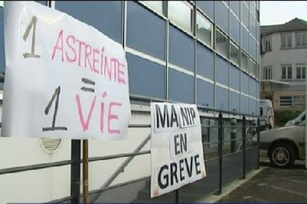 Le mouvement de grève.