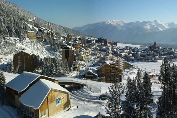 La station de ski des Angles (Pyrénées-Orientales)  