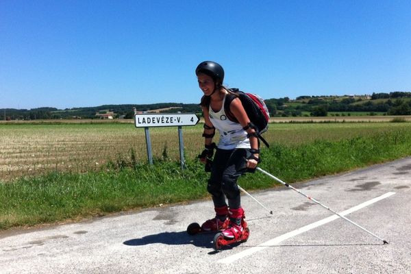 Notre journaliste à roulettes, Delphine Gérard