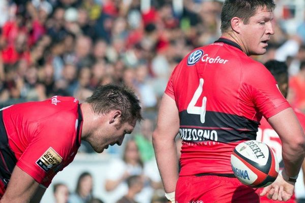 L'international sud-africain de Toulon Bakkies Botha.