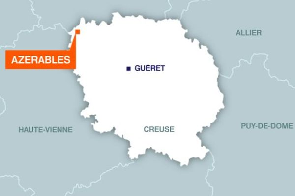 Azerables (23). Autoroute A20, sortie 21: autoroute bloquée dans le sens Nord Sud