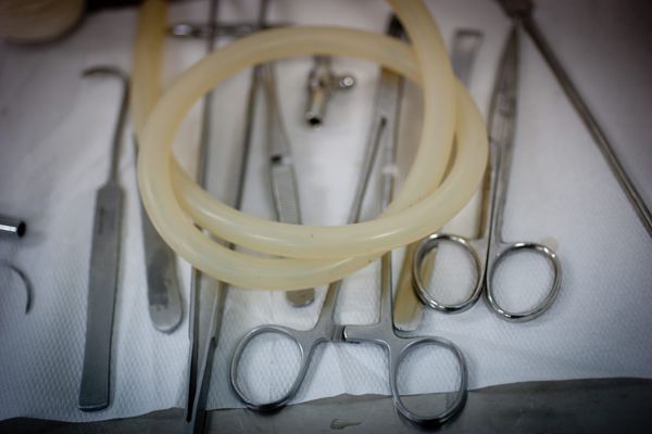 Un employé des pompes funèbres d'un village proche du Vigan dans les Cévennes gardoises a découvert un couteau planté dans le corps d'un homme décédé dans les Bouches-du-Rhône dont la dépouille avait été rapatriée près de sa famille. Le médecin avait conclu à un suicide. (Photo d'illustration)