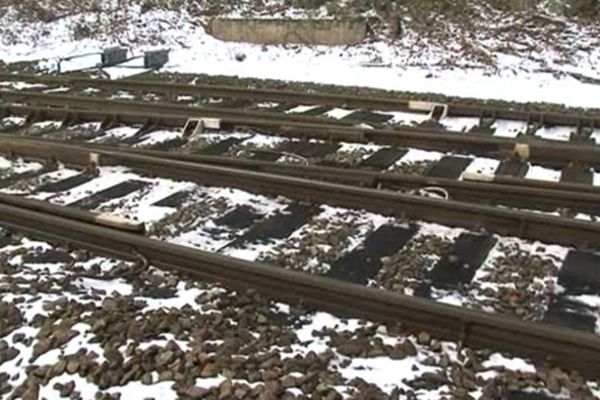 L'accident a eu lieu sur la voie ferrée à Uzerche