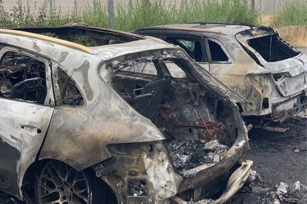 Nuit de violence avec des heurts à Vandoeuvre, au Haut-du-Lièvre, Mont-Saint-Martin. Ici le plateau de Haye à Nancy, vendredi 30 juin.