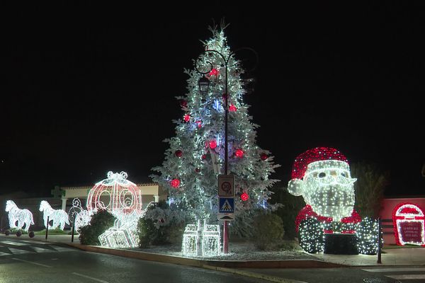 En fin d'année, Cadolive scintille de milles feux.