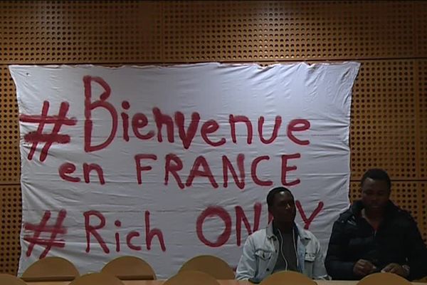 Assemblée Générale à la faculté de Droit et Sciences économiques contre la hausse des droits d'inscription pour les étudiants étrangers, 6 décembre 2018