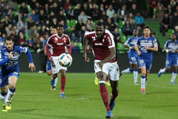 Cheikh Diabaté et les Messins se sont éloignés de la zone relégable en battant le SC Bastia 1-0. Des points précieux dont auraient bien eu besoin les Corses, actuellement 19e provisoires de Ligue 1.