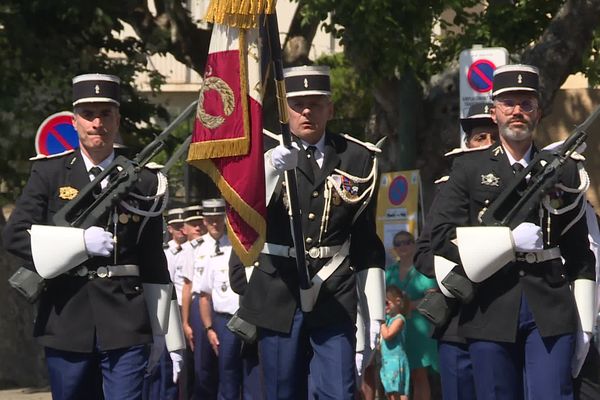 À Ajaccio, le défilé du 14 juillet s'est déroulé Boulevard Rossini.