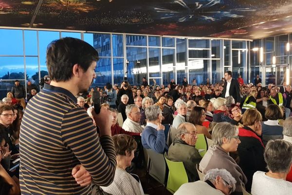 A Montpellier, le grand débat national a réuni près de 500 personnes à la mairie de Montpellier - 30 janvier 2019