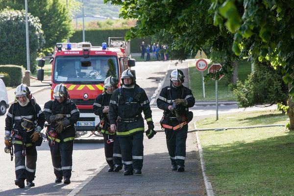 Plusieurs dizaines de pompiers issus de dix centres de secours sont intervenus