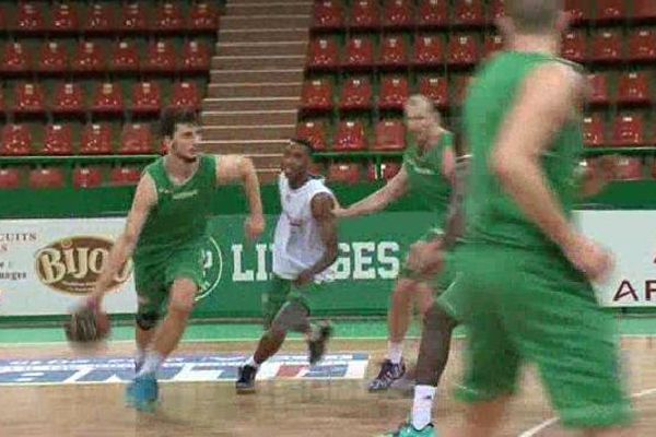 Le CSP à l'entraînement à Beaublanc vendredi dernier