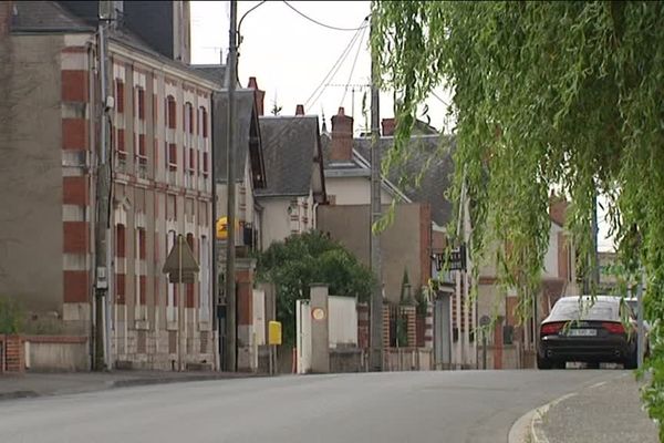 Rue de la poste à Romorantin