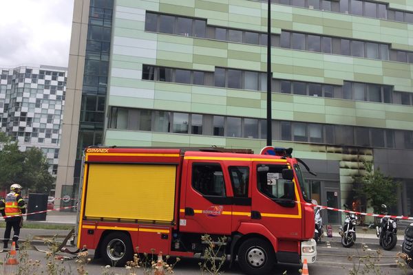 incendie Mail Pablo Picasso à Nantes