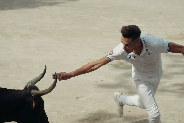 Deux jeunes, Jawad et Belkacem, ont une passion pour les courses camarguaises.