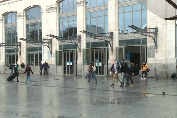 La Gare Matabiau plutôt calme