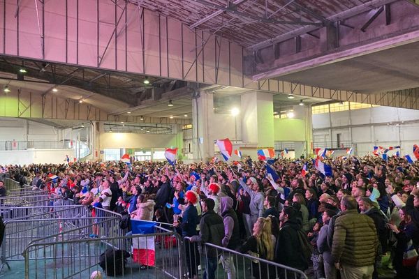 A l'espace Caquot de Fréjus, ils étaient 4 400 supporters à encourager les Bleus en cette finale de Coupe du monde de football.