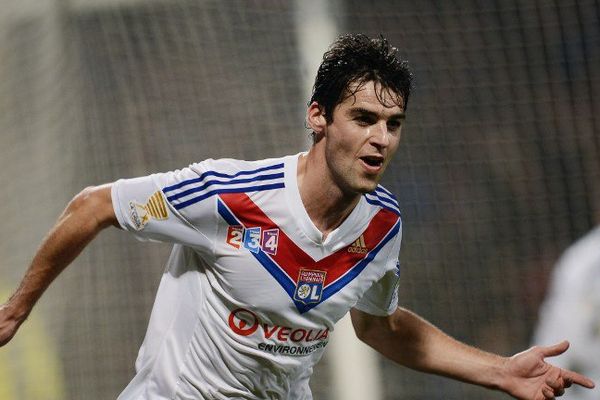 Yoann Gourcuff sous le maillot de l'Olympique Lyonnais - 15/01/2014