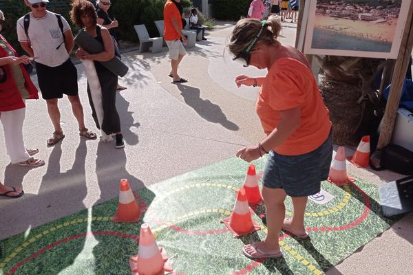 À Marseillan, dans l'Hérault, l'association de Prévention Routière organisait ce vendredi 4 août des ateliers de sensibilisation aux risques de l'alcool au volant.