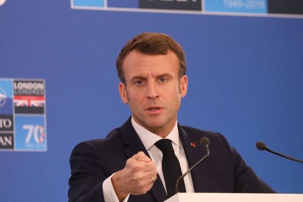 Emmanuel Macron au sommet de l'Otan ce mercredi 4 décembre.