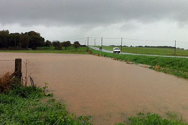 De fortes pluies sont tombées sur la région havraise ce lundi 15 octobre au matin.