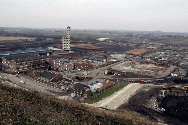 Le site Metaleurop Noyelles-Godault en 2006.