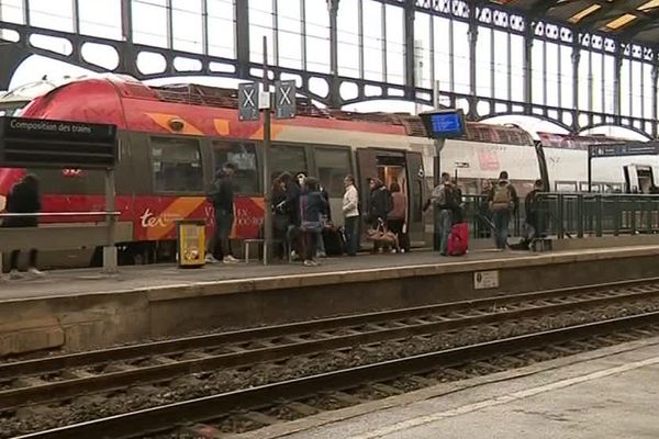 Gare de Narbonne, dans l'Aude - 9 avril 2018