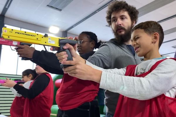 Initiation au tir lors des journées Olympiques