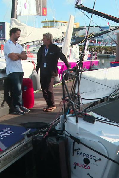 Yann Eliès est la doublure de Yoann Richomme sur le Vendée Globe 2024