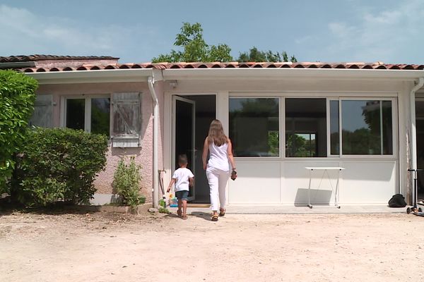 Anna et son fils Eliakim sont hébergés à Tournefeuille depuis plus de deux mois.