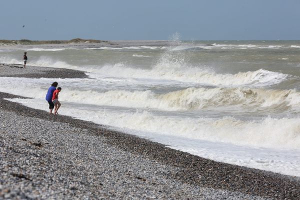 Les marées en Baie de Somme peuvent surprendre les promeneurs (illustration).