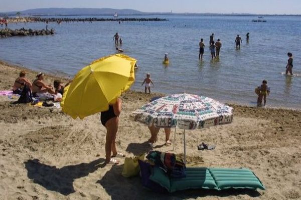 Plage de Mèze, dans l'Hérault, sur le bord de l'étang de Thau. Archives.