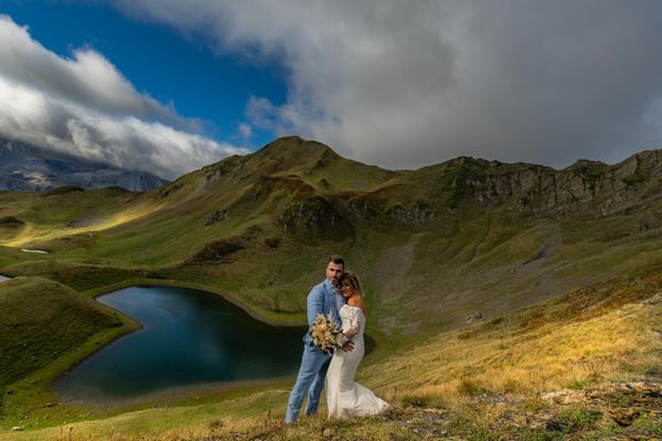 Ce cliché unique a été réalisé à 2000m d'altitude dans des conditions rocambolesques.