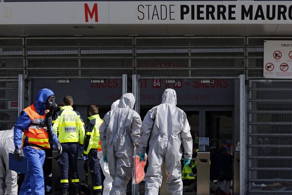 Un exercice de sécurité au Stade Pierre-Mauroy, qui accueillera 6 matches de la compétition.