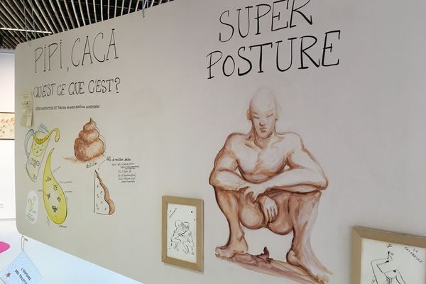 Le caca, une histoire de posture décrite dans une exposition à Étables-sur-Mer