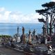 Le cimetière de Tréboul, sur les hauteurs de la baie de Douarnenez