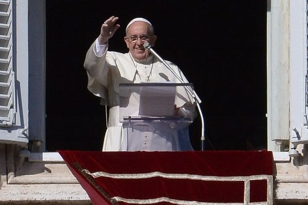 Le pape François au Vatican