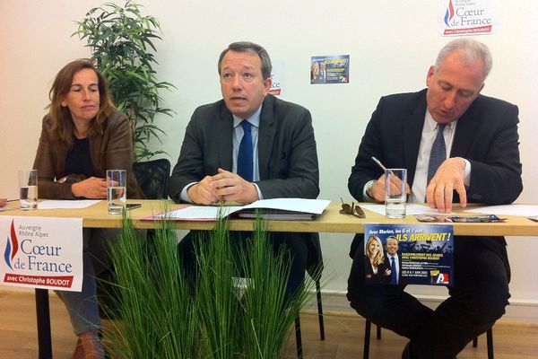 Christophe Boudot  avec Sylvie Robert et Charles Perrot  