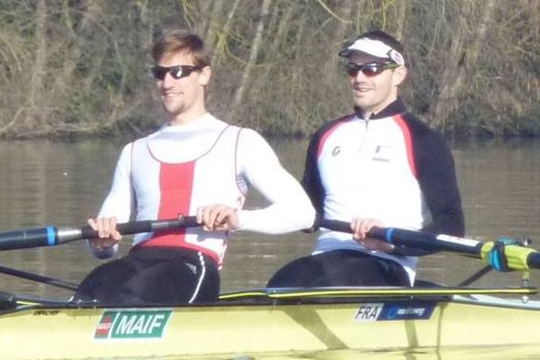 Benjamin LANG et son nouvel équipier, l’international Toulousain Cédric BERREST 