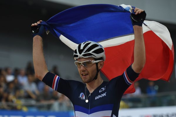 Le Berrichon Benjamin Thomas remporte son premier titre majeur lors des championnats du monde de cyclisme sur piste à Hong Kong